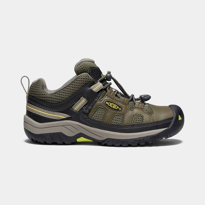 Keen Targhee - Çocuk Trekking Ayakkabısı - Koyu Zeytin Yeşili - Türkiye (789261QZP)